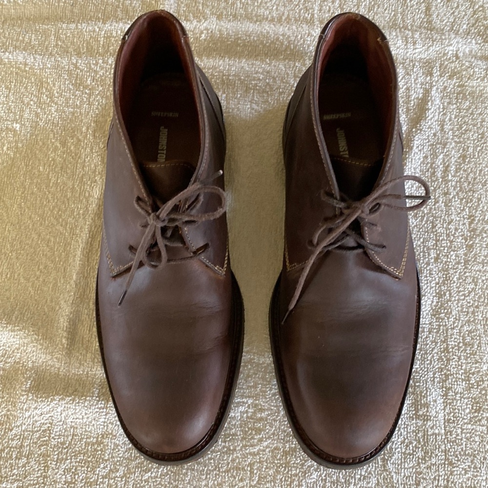 Men’s casual leather ankle boots